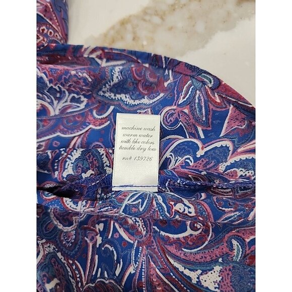 ALYA Womens Boho Mini Dress Floral Print Size Festival Style Small Swim Coverup - Picture 8 of 8